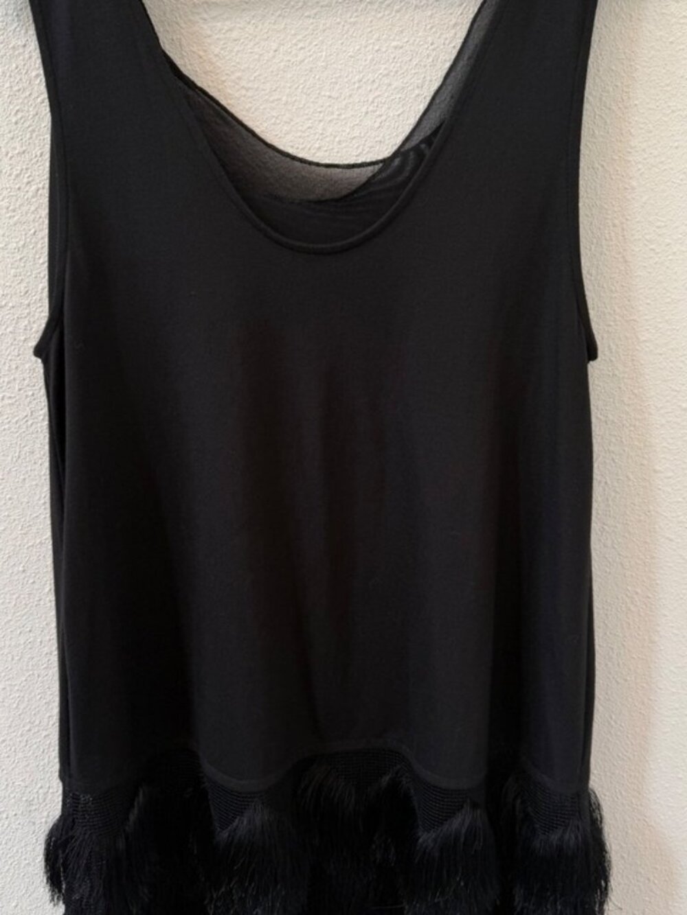 Black Neck Tank‎ Top Small - Picture 2 of 2